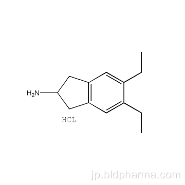 5,6-ジエチル-2,3-ジヒドロ-1H-インデン-2-アミンHCl